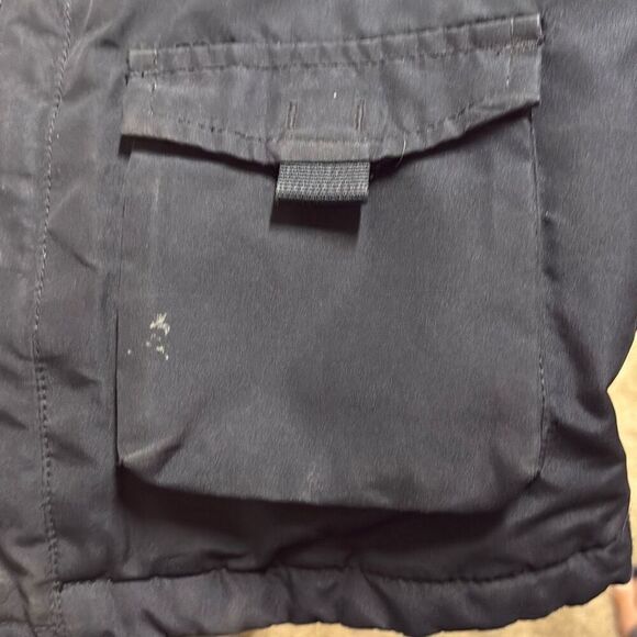 Gap Toddler 4 Navy Blue Yellow Winter Ski Zip Up Hoodie Heavy Coat - Picture 7 of 10